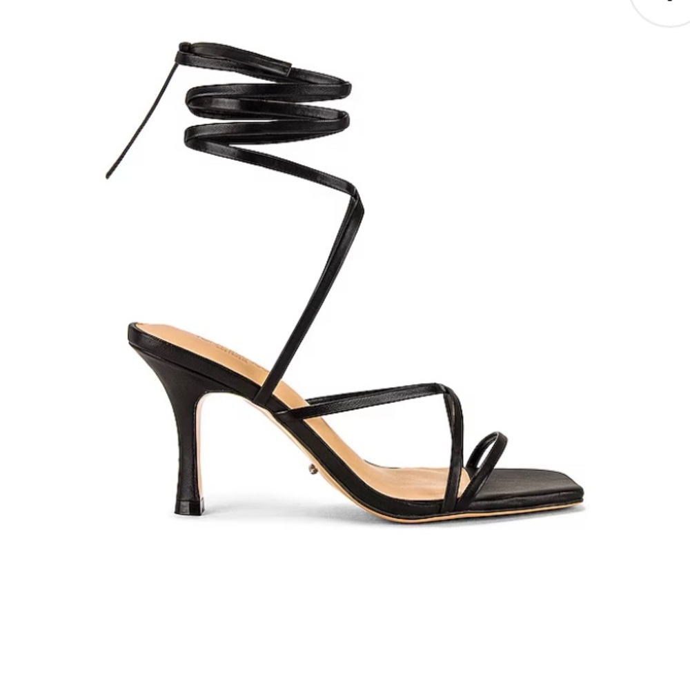 Tony Bianco Caden Heel in Black Nappa size 9